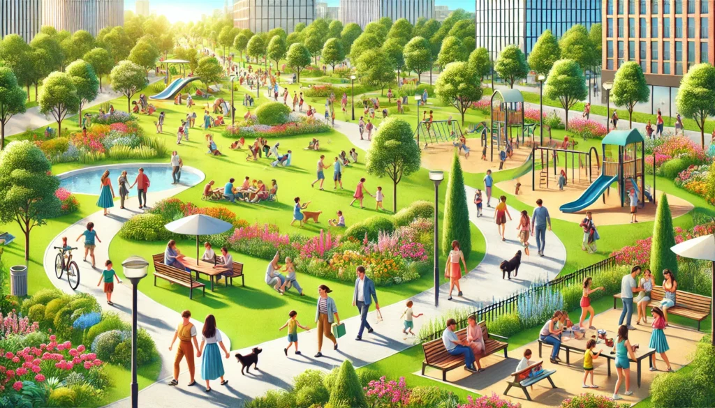 The Impact of Urban Green Spaces on Mental Well-being