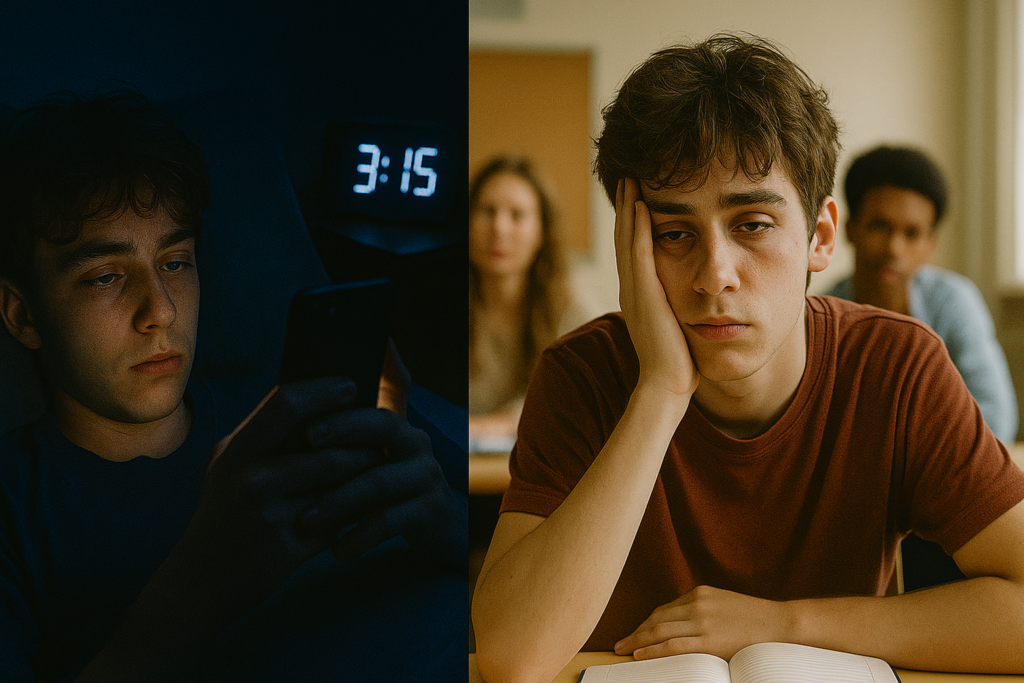 Z's Sleep Crisis The Toll of Late-Night Scrolling