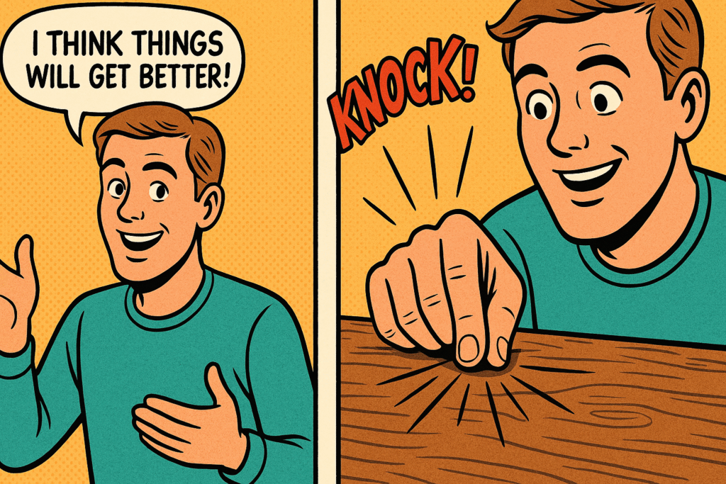 Why Do Knock on Wood