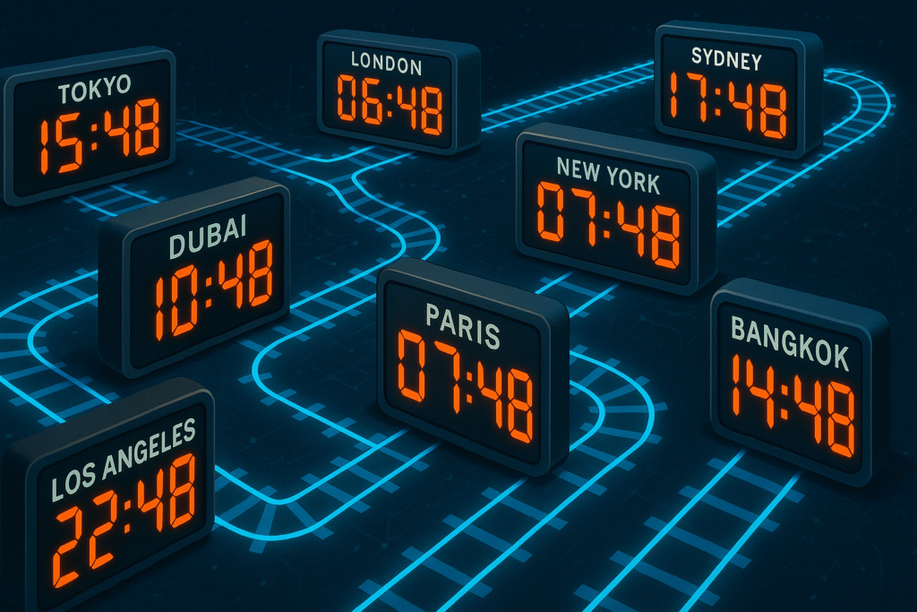 How Railways Time Zones