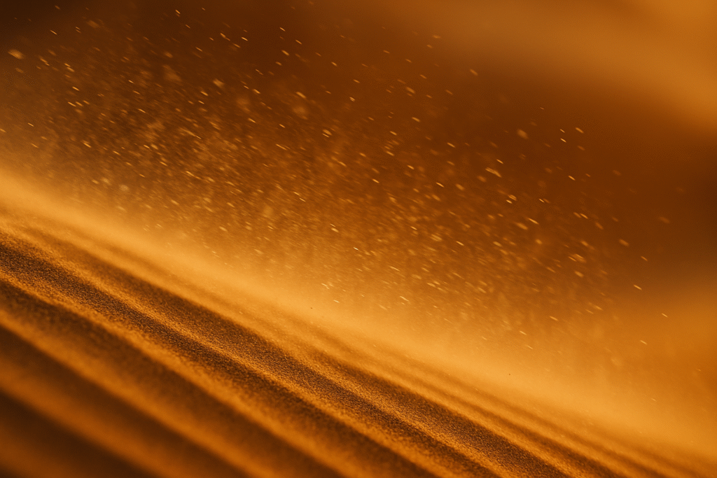 The Physics of Sand Dunes Chaos into Order
