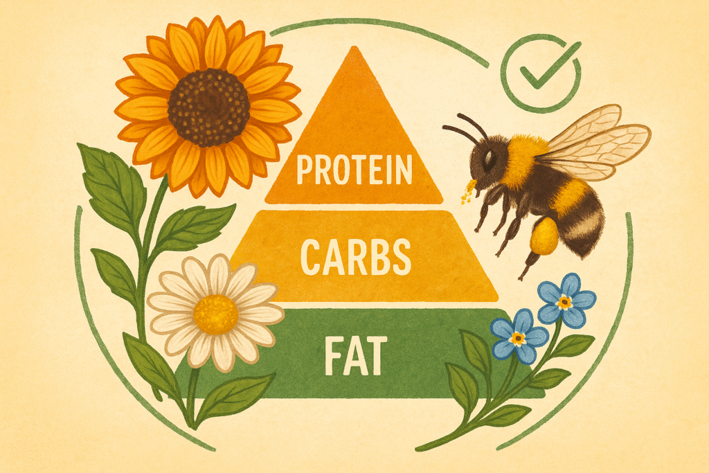 Follow the Bees Lessons in Balanced Diet