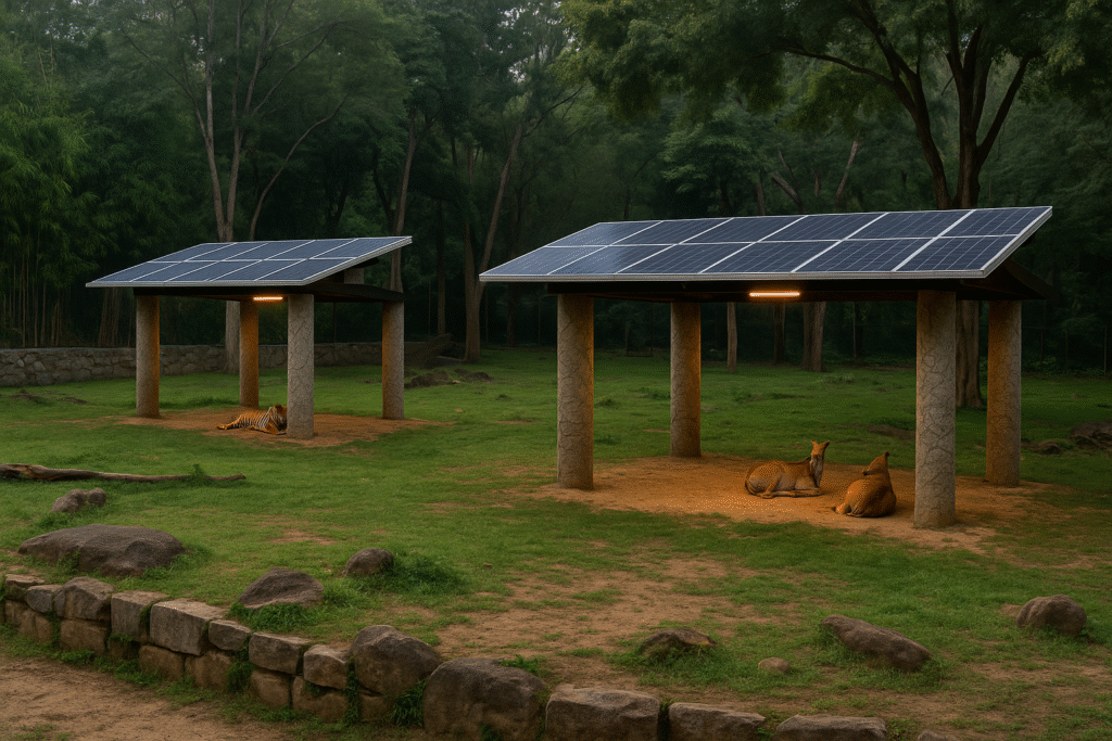 India’s First Fully Solar-Powered Zoo