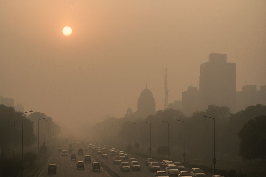 Sunlight Fading in India Pollution Is Stealing Our Days
