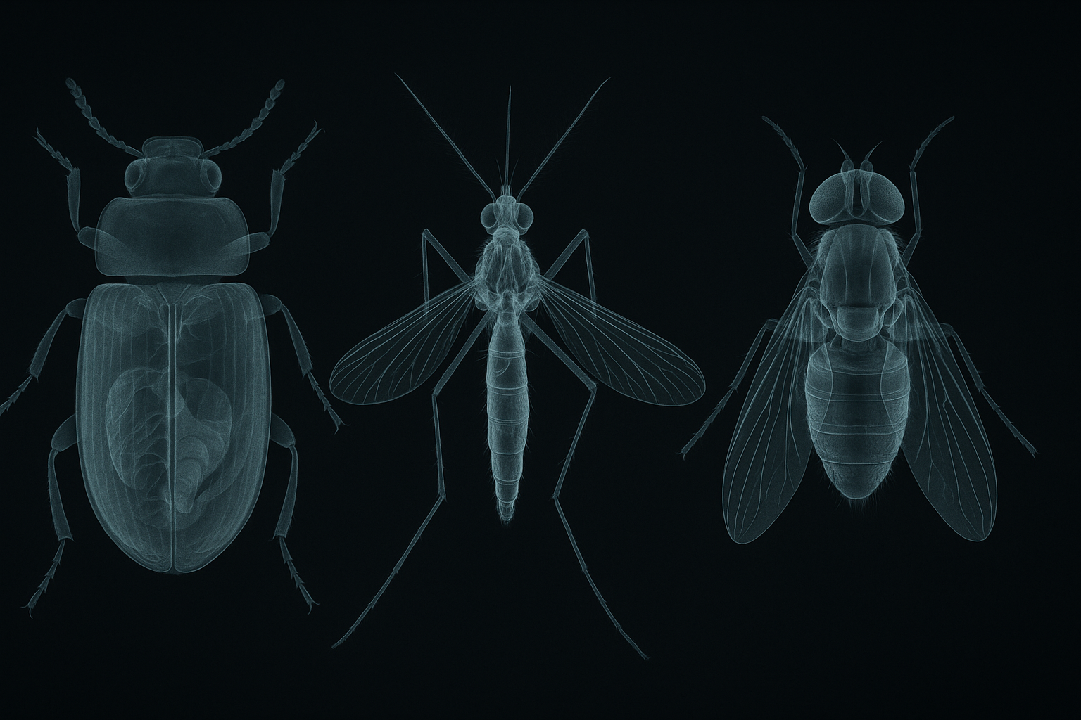 Insect Anatomy Under the X-Ray When Bugs Spill Secrets of Our Climat