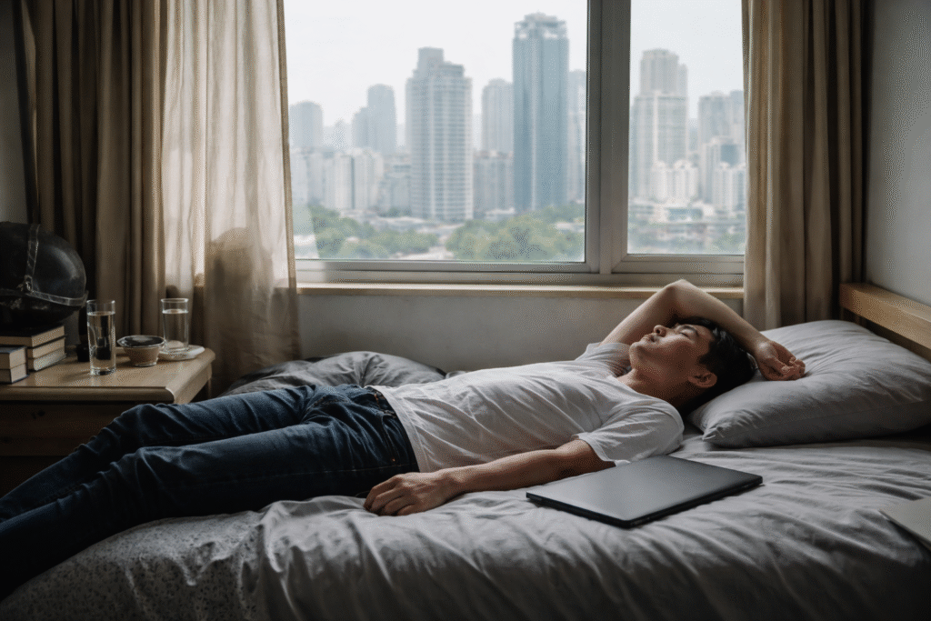 Lying Flat & Bai Lan Burnout’s Silent Protest