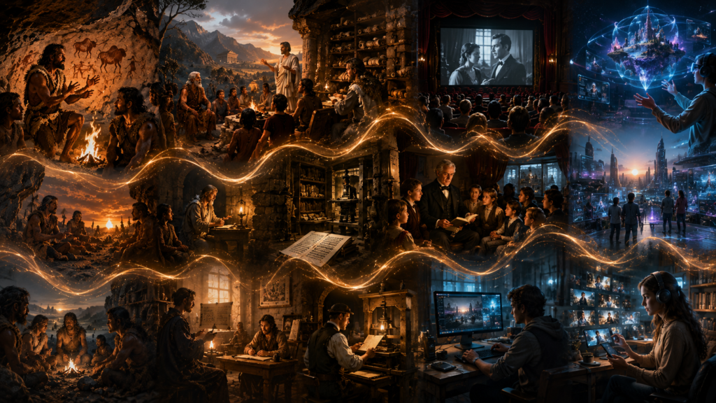 Why Humans Need Stories to Survive
