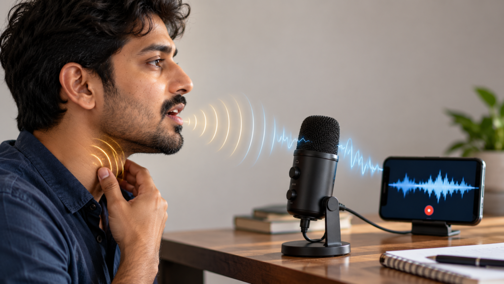 Why Your Own Voice Sounds Strange in a Recording