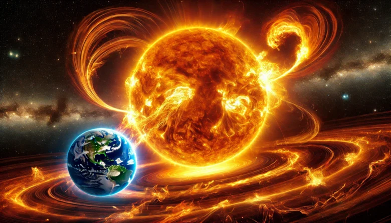 Impact of Solar Flares on Earth's Atmosphere Understanding the Risks