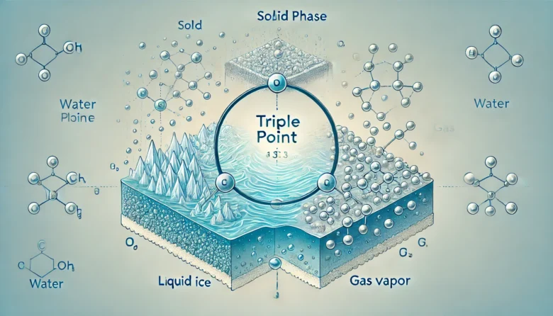 Triple Point of Water Where Boiling and Freezing Happen Simultaneously