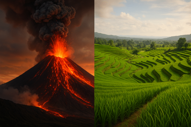 Renewal After Destruction Lessons from Volcanoes