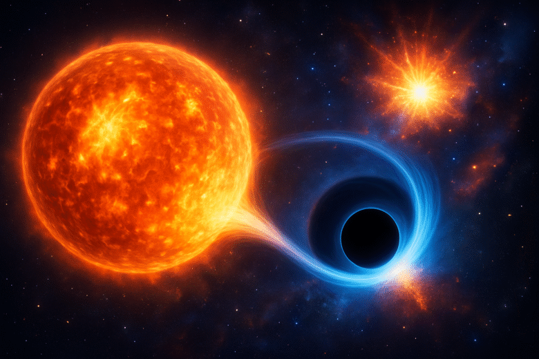 When a Star Tries to Eat a Black Hole