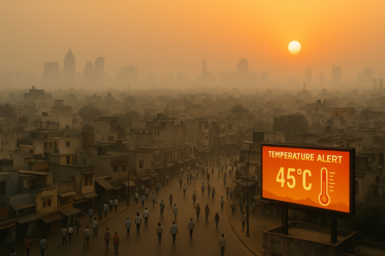 Heatwave 2025 When South Asia CrossedTemperature Tipping Point