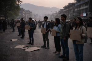 Youth Protests and Economic Frustration in Asia