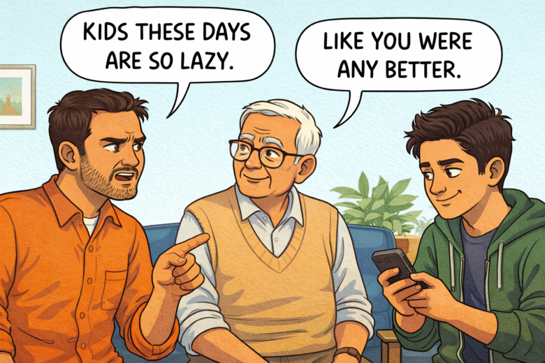Why Every Generation Thinks the Next One Is Lazy