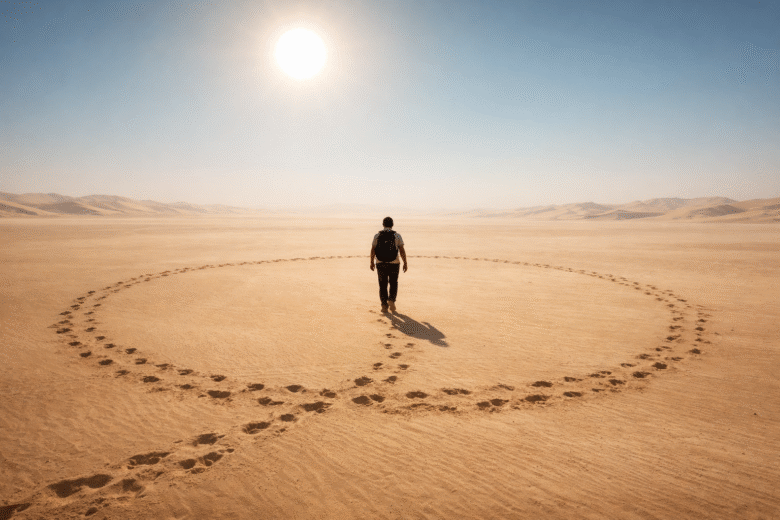 Why Humans Walk in Circles When Lost1