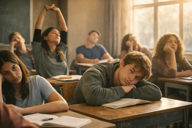 Why People Feel Sleepy in Classrooms