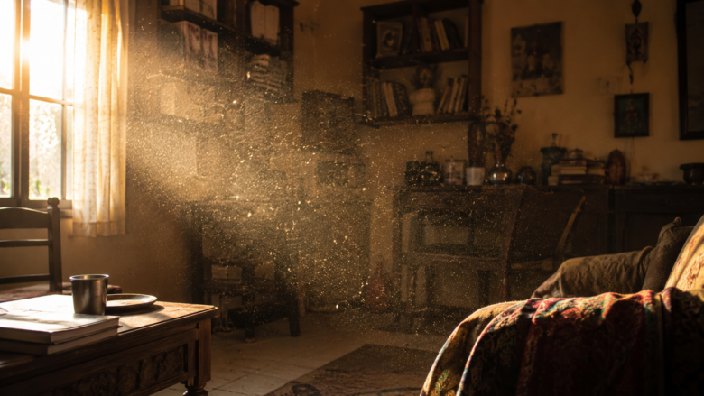 The Secret Life of Dust Inside Your Home