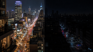 When the Lights Go Out, Civilization Is Revealed