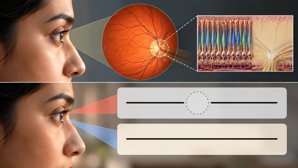 Why You Never Notice the Blind Spot in Your Vision