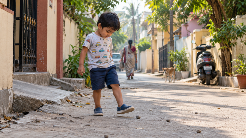 Why We Kick Stones While Walking