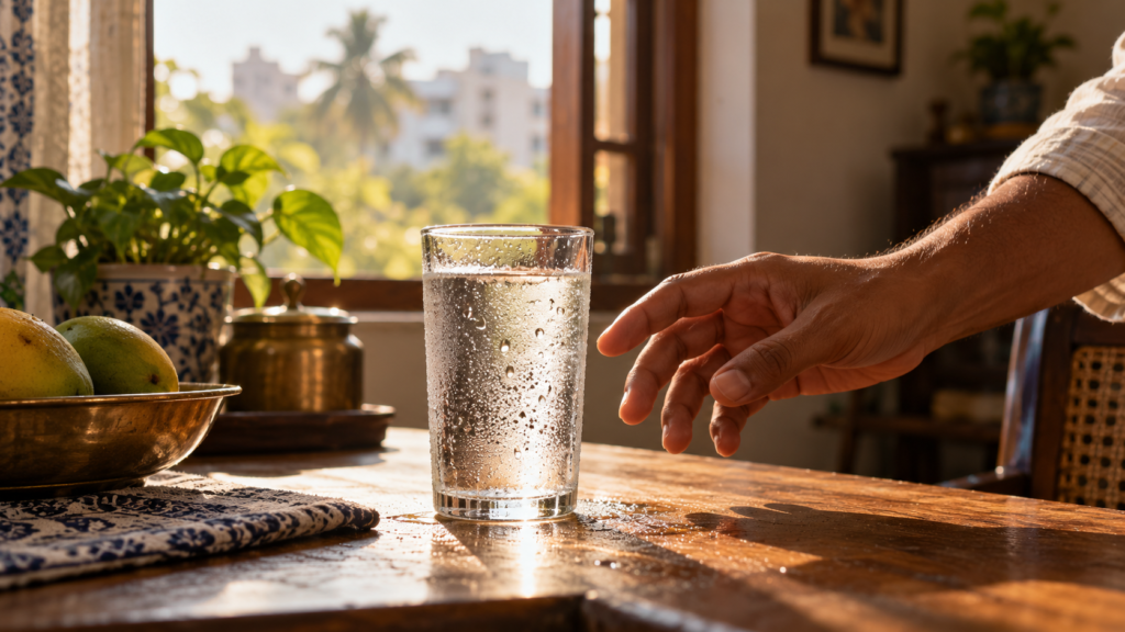 Why We Say “Ahhh” After Drinking Water